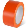 Top Tape And  Label. Global Industrial Safety Tape, 2inW x 108'L, 5 Mil, Orange, 1 Roll 670651OR